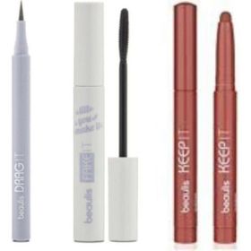 Beaulis Drag It Inkpen Keçe Uçlu Eyeliner + Fake It Maskara + Keep It Ink Crayon 547 Interview Ruj