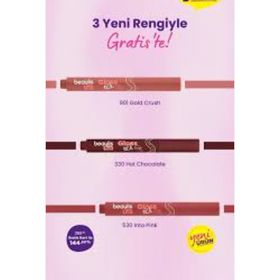 Beaulis Fun Gloss 901 Gold Crush Tick Stick Dudak Parlatıcısı
