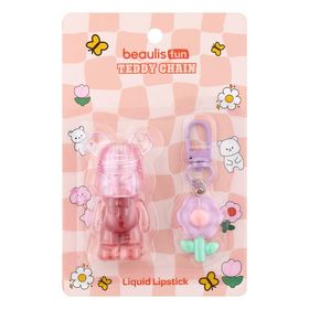 Beaulis Fun Teddy Chain 211 Tedy Rose Likit Ruj