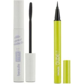 Beaulis Glide It 100 Black Eyeliner + Fake It Maskara