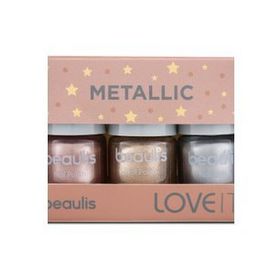Beaulis Metalik Seri 3'lü Oje