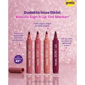 Beaulis Sign It 669 Rose Hashtag Lip Tint Marker