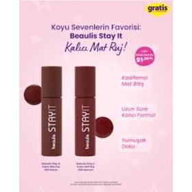 Beaulis Stay It 371 Royal Kalıcı Mat Ruj
