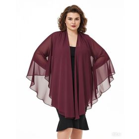 BEAUTELICATE Stola Cabernet Bolero Kadın Şal