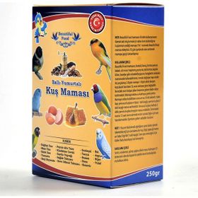 Beautiful Food 250 gr Ballı Yumurtalı Kuş Maması