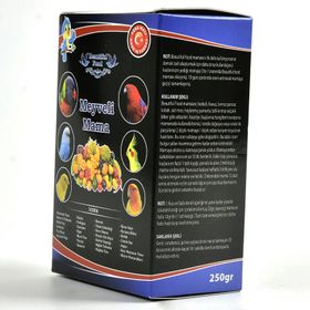Beautiful Food 250 gr Meyveli Kuş Maması Kuş Yemi