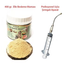 Beautiful Food 400 gr Elle Besleme Maması+Kuş Besleme Aparatı