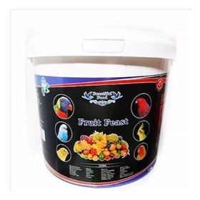 Beautiful Food 5 kg %100 Meyveli Nemli Kuş Maması Kuş Yemi