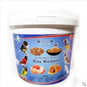 Beautiful Food 5 kg Kurtlu Ballı Polenli Kuş Yemi