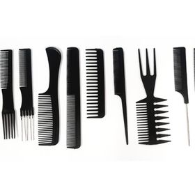 Beauty Care Profesyonel 10'lu Kuaför Tarağı Çantalı Set