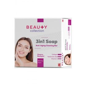 Beauty Face 3in1 Anti Aging 90 gr Sabun