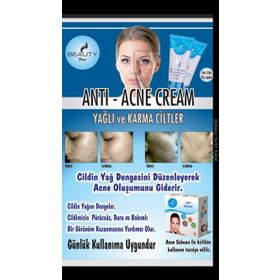 Beauty Face Anti Acne Cream 50 ml Akne ve Sivilce Kremi