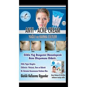 Beauty Face Anti Acne Cream 50 ml Akne ve Sivilce Kremi