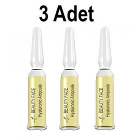 Beauty Face Hyaluronic Serum Ampul 2 ml x 3 Adet Nemlendirici