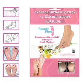 Beauty Foot Ayak Maskesi