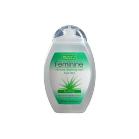 Beauty Formulas İntimate Clean Wash With Aloe Vera 250 ml Genital Bölge Temizleme Sıvısı