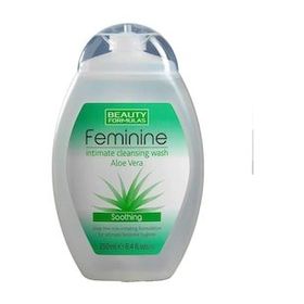 Beauty Formulas İntimate Clean Wash With Aloe Vera 250 ml Genital Bölge Temizleme Sıvısı