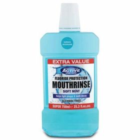 Beauty Formulas Mouthrinse Soft Mint 750 ml Ağız Bakım Suyu
