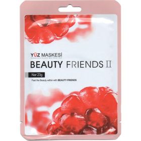 Beauty Friends II 23 gr Nar Yüz Bakım Maskesi