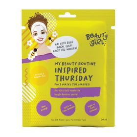 Beauty Girl Arı Sütü 20 ml Kağıt Yüz Maskesi