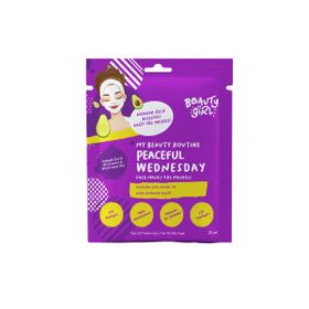 Beauty Girl Avokado 20 ml Kağıt Yüz Maskesi
