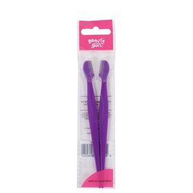 Beauty Girl Mor Mini 2'li Kaş Usturası
