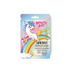 Beauty Girl Unicorn 20 ml Kağıt Yüz Maskesi