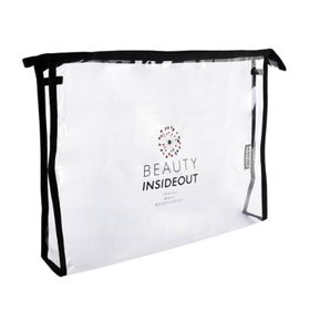 Beauty Inside Out Şeffaf Büyük Boy Güzellik ve Makyaj Çantası