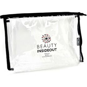 Beauty Inside Out Şeffaf Büyük Boy Güzellik ve Makyaj Çantası