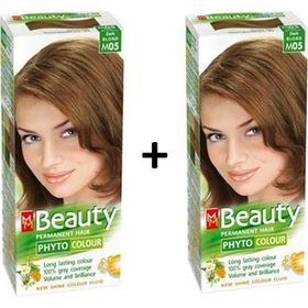 Beauty M05 Koyu Kumral Doğal Bitkisel x2 Saç Boyası