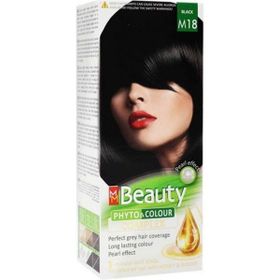 Beauty Phyto Color Complex M18 Siyah 125 gr Saç Boyası
