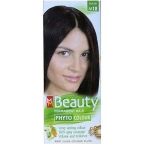 Beauty Phyto Color Complex M18 Siyah 125 gr Saç Boyası