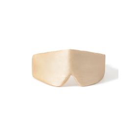 Beauty Pillow Bej İpek Uyku Maskesi Göz Bandı