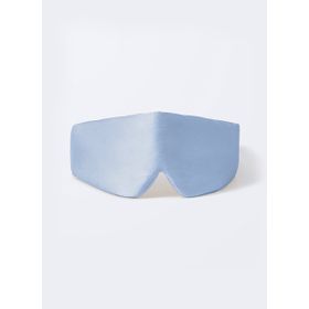 Beauty Pillow Mavi Renk %100 İpek Uyku Maskesi Göz Bandı