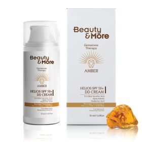 Beauty&More Amber Helios Ethyl Ascorbic Acid Alpha Arbutin SPF 50 50 ml DD Krem