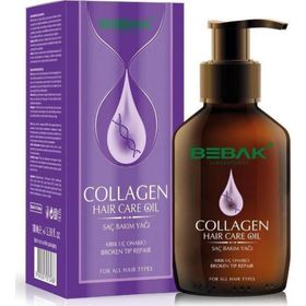 Bebak 100 ml Kolajen Saç Bakım Yağı
