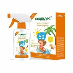 Bebak 175 ml SPF50+ Çok Yüksek Koruma Bebek Güneş Spreyi