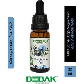 Bebak 20 ml Soğuk Sıkım Mavi Anemon Yağı