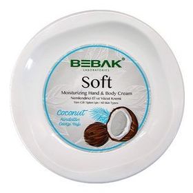 Bebak 300 ml Soft Nemlendirici Hindistan Cevizi El Ve Vücut Kremi