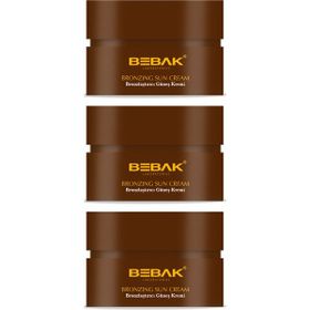 Bebak 3x100 ml Kakao Güneş Kremi