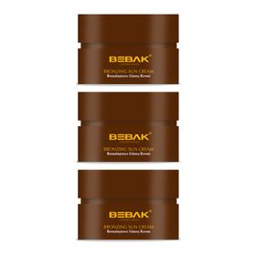 Bebak 3x100 ml Kakao Güneş Kremi