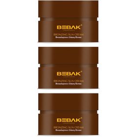 Bebak 3x100 ml Kakao Güneş Kremi