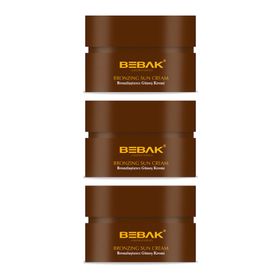 Bebak 3x100 ml Kakao Güneş Kremi