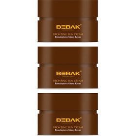 Bebak 3x100 ml Kakao Güneş Kremi