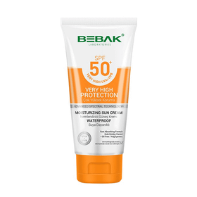 Bebak 75 ml Spf50+ Tüm Cilt Tipleri İçin Güneş Kremi