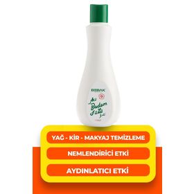 Bebak Acı Badem 215 ml Makyaj Temizleme Sütü