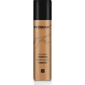 Bebak Dark 75ml Bacak Fondöteni