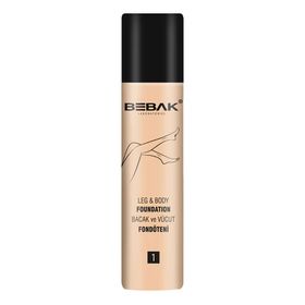 Bebak Extra Light No:1 75 ml Açık Bacak ve Vücut Fondöteni