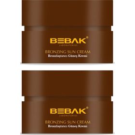Bebak Kakao Bronzlaştırıcı 2x100 ml Güneş Kremi