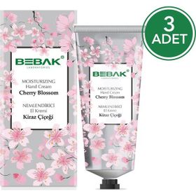 Bebak Kiraz Çiçeği 3x60 ml Nemlendirici El Kremi